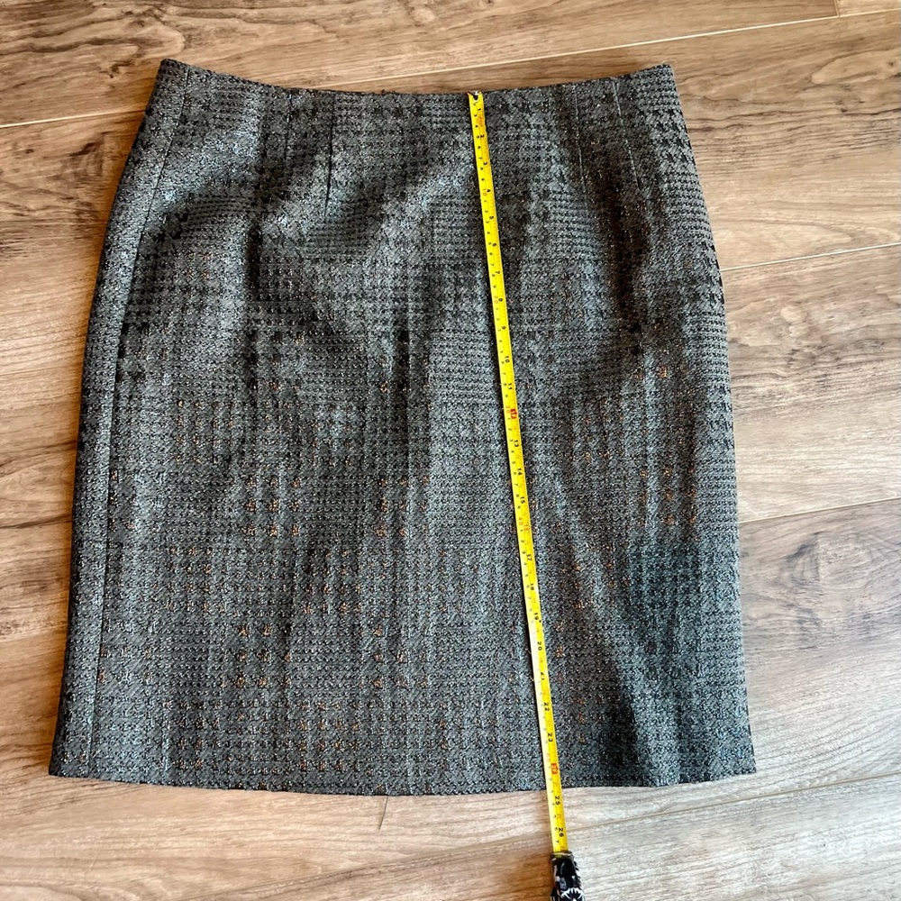 Peter Nygard Elegant Gray 2 piece suit Women's Skirt excellent condition 14 - Picture 11 of 16